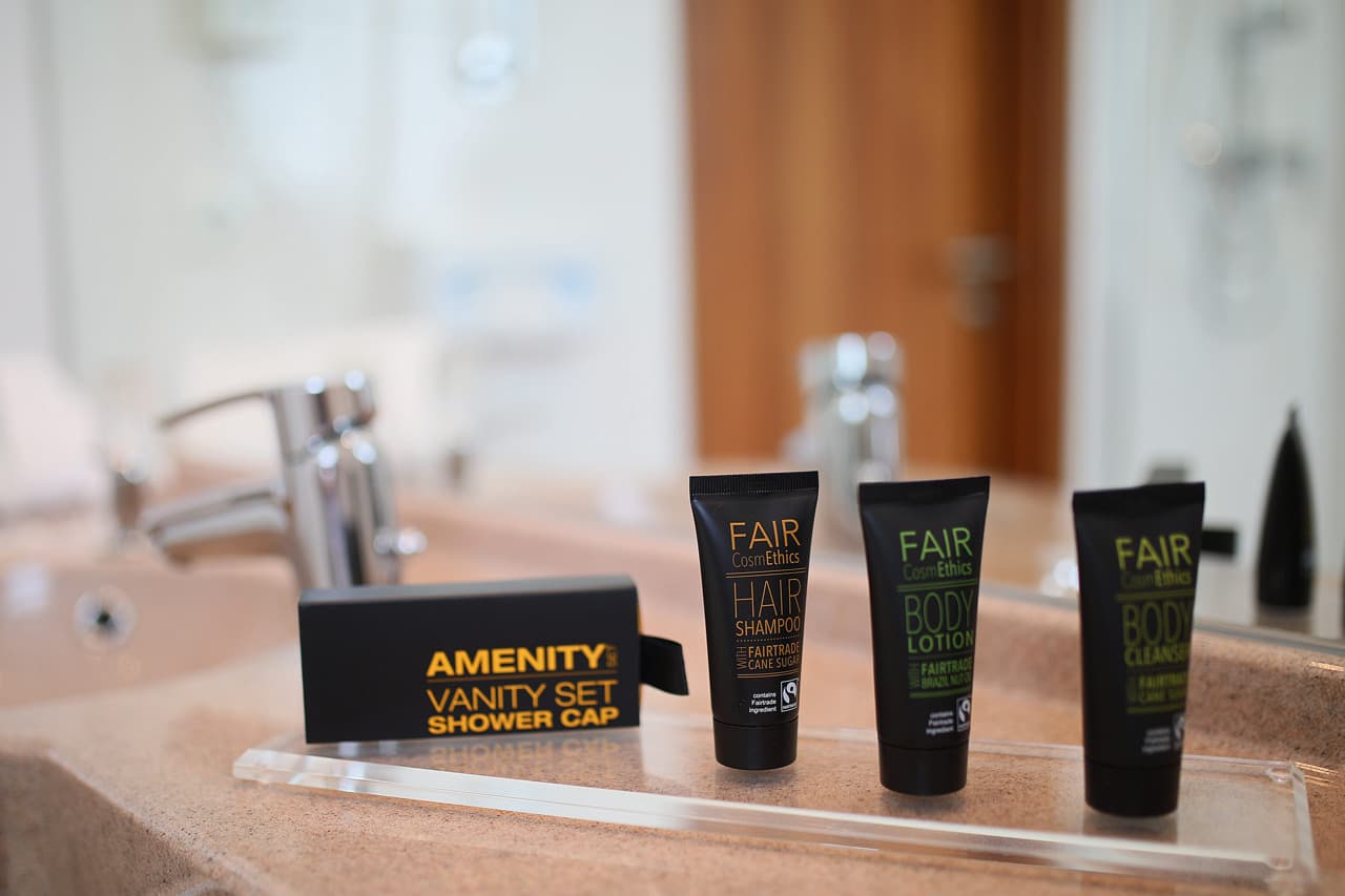 Duschartikel im Badezimmer
