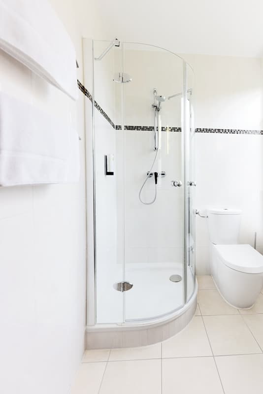 Badezimmer im Doppelzimmer